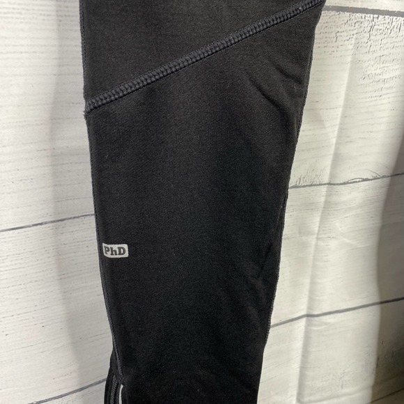 Smartwool Womens PHD Wind Tights Leggings Merino Wool Running Black size Small. - Picture 9 of 12